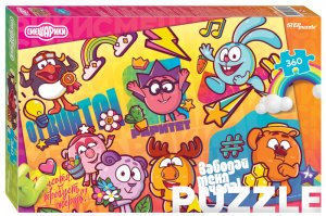 Паззл  360 Степ Смешарики 96096