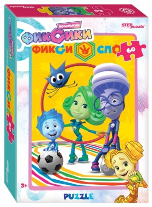 Паззл   60 Степ Фиксики 81213
