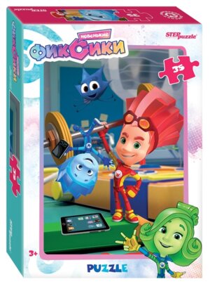 Паззл   35 Степ Фиксики 91412