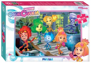 Паззл   35 Степ MAXI Фиксики Аэроплан 91259