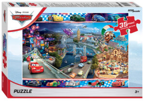 Паззл   35 Степ MAXI Тачки 4 91271