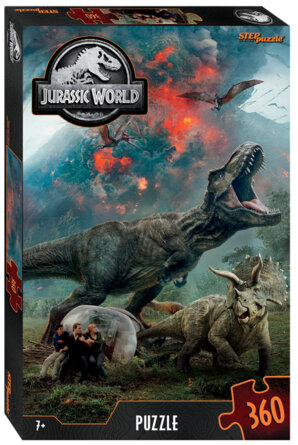Паззл  360 Степ Парк юрского периода 96113