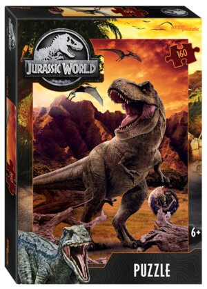 Паззл  160 Степ Парк юрского периода 94135