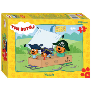 Паззл   80 Степ Любимые герои 77182