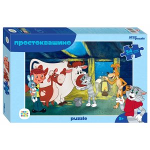 Паззл   24 Степ МАХI Простоквашино 70018