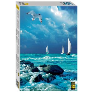 Паззл 2000 Степ Море Чайка 84059