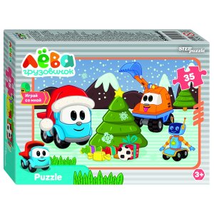 Паззл   35 Степ Грузовичок Лева Друзья 91475