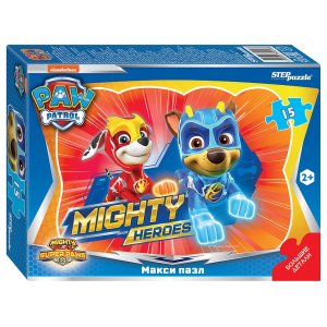 Паззл   15 Степ Контурный Макси Щенячий патруль 65013