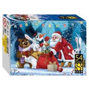 Паззл   54 Степ Новогодние приключения 71204