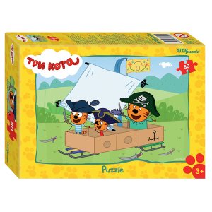 Паззл   80 Степ Мультгерои 1 77190