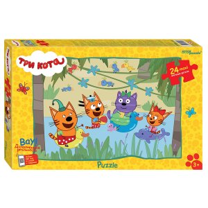 Паззл   24 Степ МАХI Три кота 90109