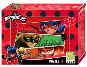 Паззл   54 Степ Леди Баг и Супер Кот 71216