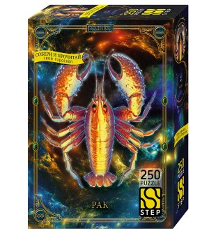 Паззл  250 Степ Рак 60007