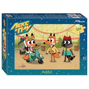 Паззл  104 Степ Лекс и Плу 82241