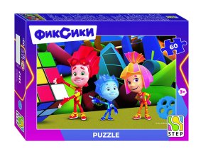 Паззл   60 Степ Фиксики Новый сезон 81261