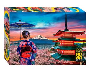 Паззл 1000 Вид на Фудзи 79823