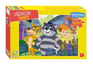 Паззл   24 Степ МАХI Простоквашино Продолжение 70034