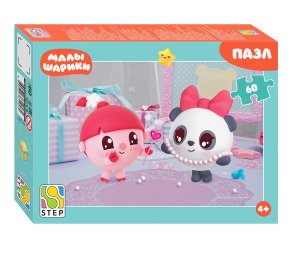 Паззл   60 Степ Малышарики Друзья Мармелад Медиа 81257