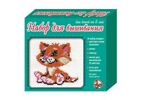 Набор Вышивка Котенок с пяльцам