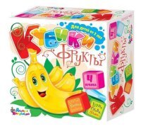 Кубики  4 Фрукты 00630