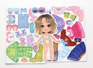 Игра магнитная Одевашки Ксюша 00466002