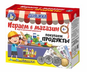 Игра наст Денежка Играем в магазин Покупаем продукты 03572