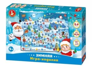 Игра наст Ходилка Зимняя 05123