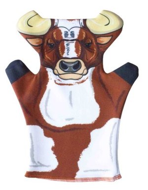 Домашний  кукольный театр Кукла перчатка Бык 03733