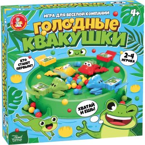 Игра Голодные квакушки Aктив time 70035