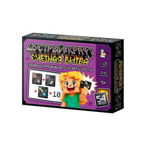 Игра наст Шустрый Крафт Счетная битва 05992