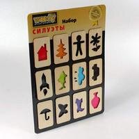 Игрушка дерев Вуди Набор Силуэты 0023