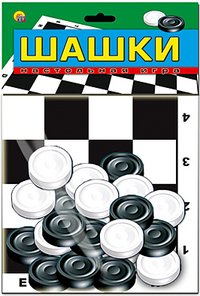 Игра Шашки с полем ИН 1832