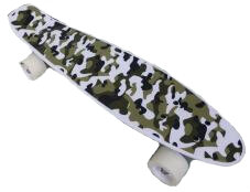Пенниборд пластик Камуфляж колеса PU макс вес 50 кг 883-1