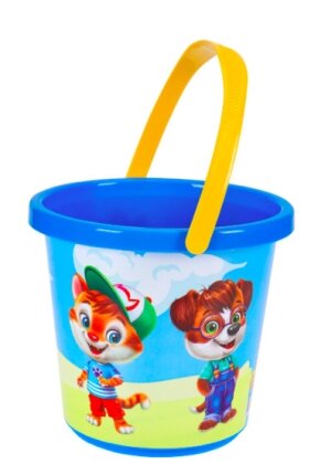 Ведро №8 Котики с картинкой 0,85л ИП-0791