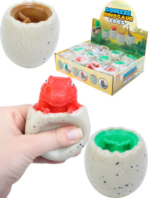 Антистресс мялка Динозавр 6,2х5,8cм ИК-0278