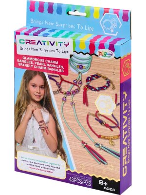 Набор для создания браслетов Принцесса 43 эл в коробке Y15740017