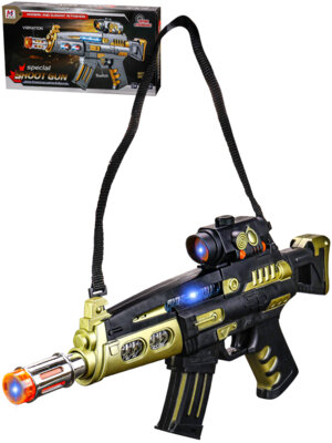 Автомат Битва свет звук 3*AА не в комп 37,5х4,5х19 см микс 2032298