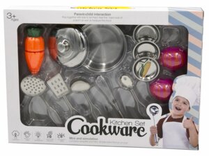 Набор посуды металл 14 предметов в коробке 1840036