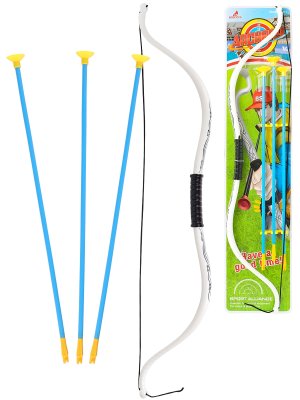 Лук 16х4х70 см стрелы на присосках 3шт планшет Y12849079