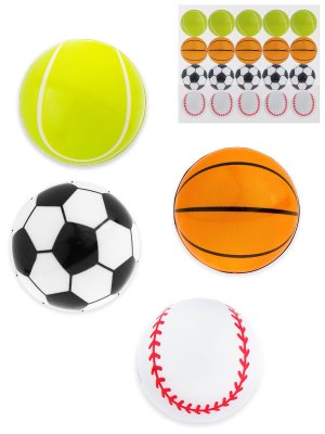 Мяч мягкий Спорт 4.5 см ММ-2132