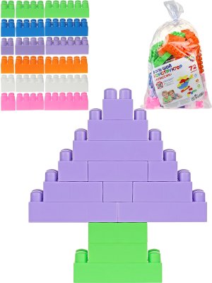 Конструктор детский КЛАССИК 72 эл И-1361 