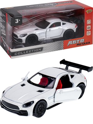 Машинка металл 12,2х5,2х3,6 см 3 открывающиеся дверцы микс в коробке M1523-3A-2