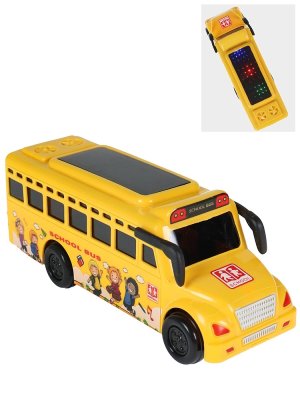 Машинка инерц Школьный автобус 16 см в пакете 2141561