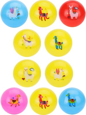 Мяч надувной Лама 15 см микс пакет SC5271