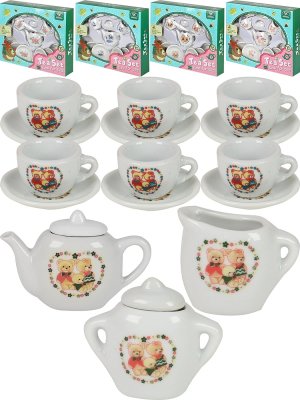 Набор посуды Чаепитие 17 предметов 2155037