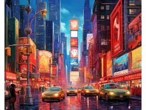 Алмазная мозаика Каменные джунгли 40х50 см с подр с полн заполн 30цв НД-0631