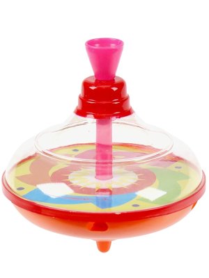 Юла Цветная 3 11 см микс И-4336