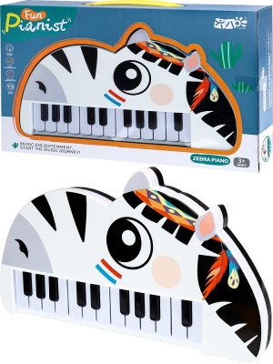 Детское пианино Зебра 2290624