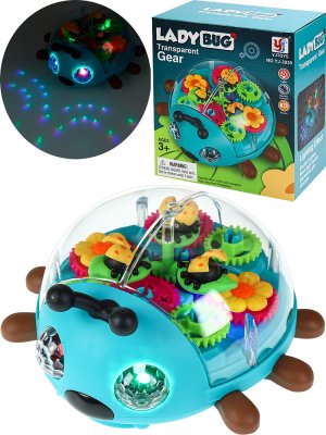 Божья коровка с шестеренками свет звук 2239838