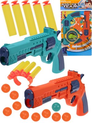 Пистолет Точная цель пули мягкие аксес в пак 41x21,5 cм 2311992